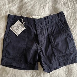 Engineered Garments Navy Fatigue Shorts